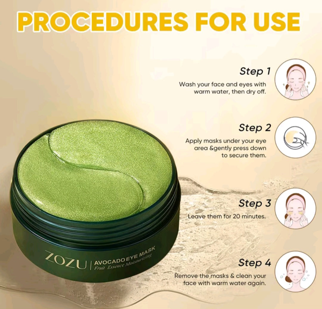 ZOZU Avocado Eye Mask